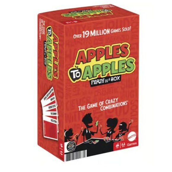 NIB Mattel Apples to Apples Game Party in a Box - 4 to 8 Players - Picture 1 of 6